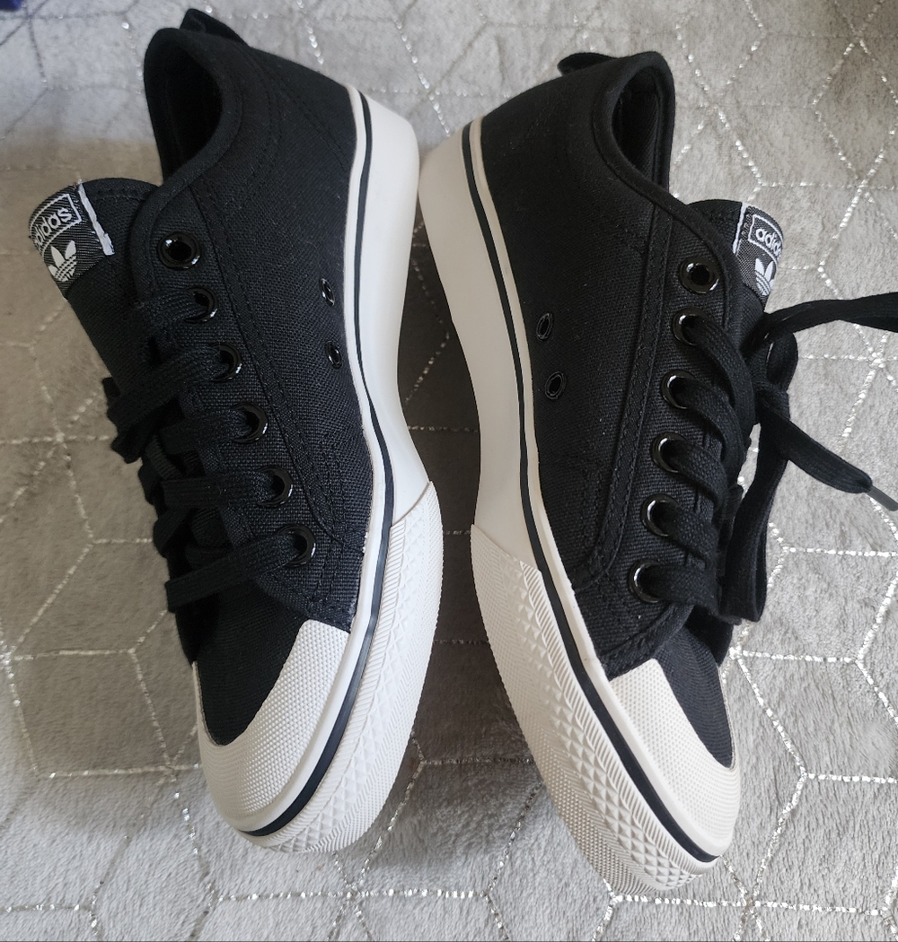 Adidas | Black And White Sneakers